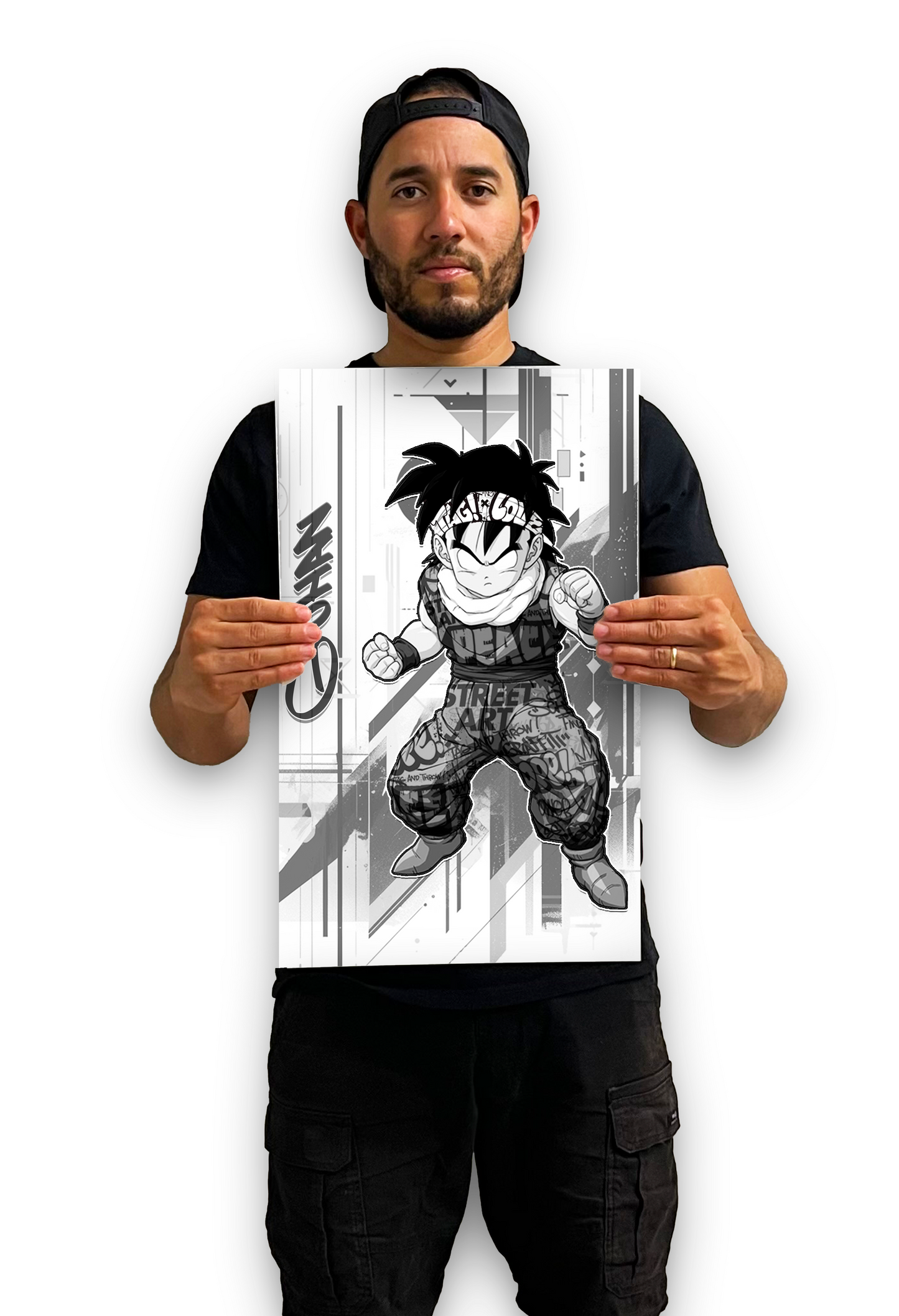 Kid Gohan print - Premium Matte Papper