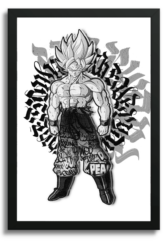 Goku SSJ Framed poster